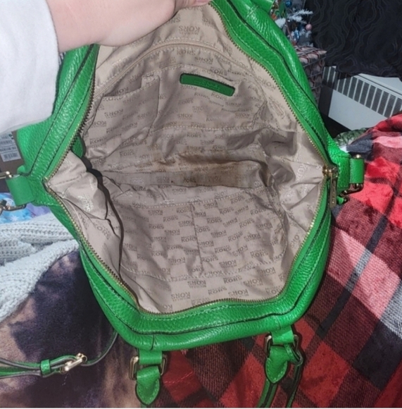 🍂🍁VERY RARE Michael kors Apple Green Bedford bag - Picture 3 of 7